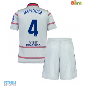 Billiga Atletico Madrid Rodrigo Mendoza #4 Tredjeställ Barn 2026-27 Kortärmad (+ Korta byxor)